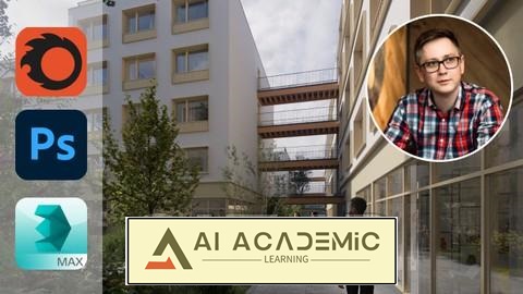 ورک‌شاپ نورپردازی معماری با Corona 9 و 3ds Max