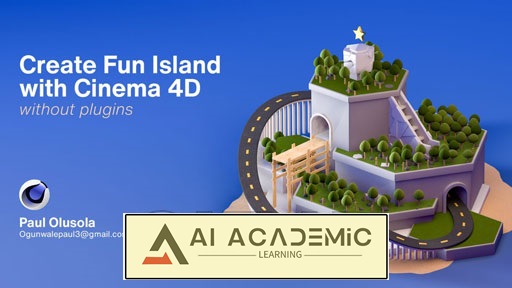 ایجاد یک جزیره سه بعدی جذاب با Cinema 4D