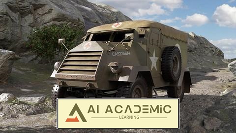 ایجاد و متحرک‌سازی یک وسیله نقلیه در بلندر و Substance Painter