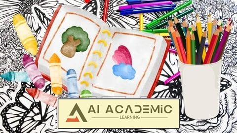 ایجاد کتاب‌های رنگ‌آمیزی خیره‌کننده برای کودکان با ChatGPT و هوش مصنوعی