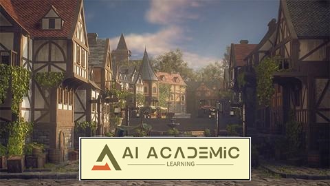 ایجاد محیطی از شهر قرون وسطایی – استفاده از UE5 و Blender