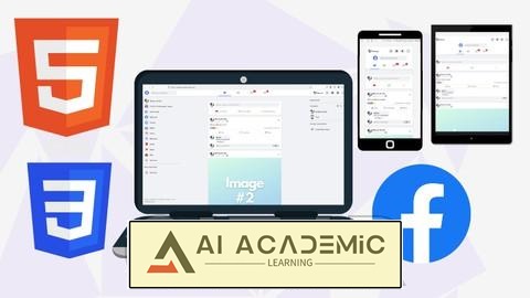 ساخت کلون واکنش گرا فیسبوک با استفاده از HTML5 و CSS3 خالص