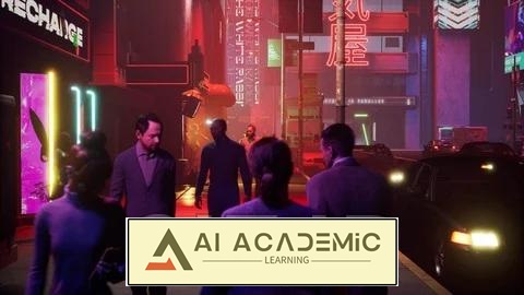 ساخت یک خیابان سایبرپانک در Unreal Engine 5