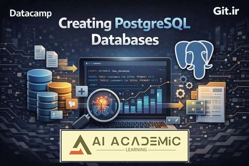 ایجاد پایگاه‌های داده PostgreSQL