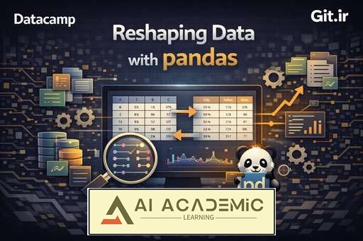 تغییر شکل داده‌ با pandas