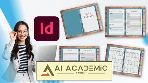 طراحی یک پلنر دیجیتال برای فروش مجدد در Adobe InDesign 2024
