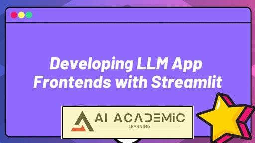 توسعه فرانت اندهای اپلیکیشن LLM با Streamlit