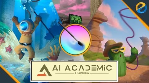 نقاشی دیجیتال با Krita 5.0 - سطح پیشرفته