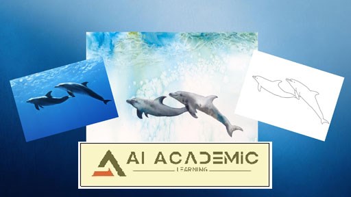 دلفین‌ها - مسترکلاس آبرنگ آزاد با جین دیویس