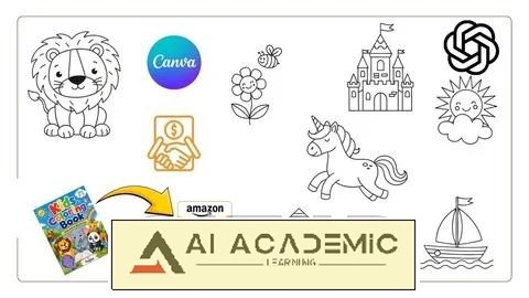 ویرایش، ساخت و فروش کتاب رنگ‌آمیزی کودک با استفاده از ابزارهای رایگان هوش مصنوعی
