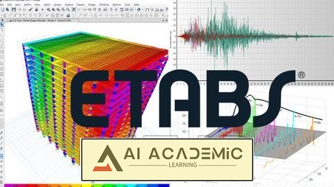 دوره‌ حرفه‌ای ETABS با طراحی ساختمان 20 طبقه