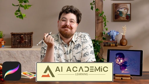 طراحی شخصیت‌های فانتزی در Procreate