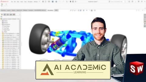 تحلیل المان محدود - شبیه‌سازی با SolidWorks - پروژه‌های واقعی