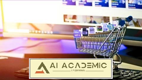 مارکت‌پلیس دیجیتال تجارت الکترونیک فول‌استک با Gen-AI و Next.js