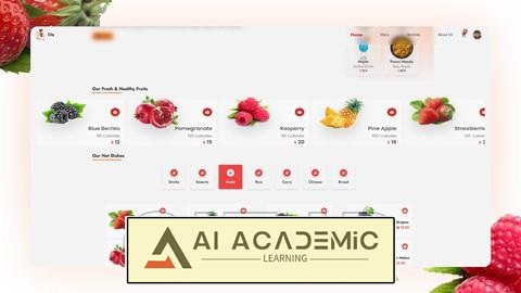 اپلیکیشن FullStack تحویل غذا - پرداخت Stripe و داشبورد ادمین