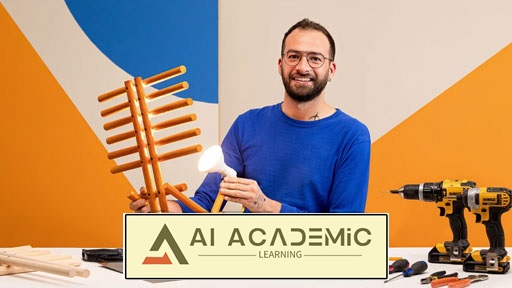 طراحی مبلمان: ساخت یک چراغ خواب چوبی