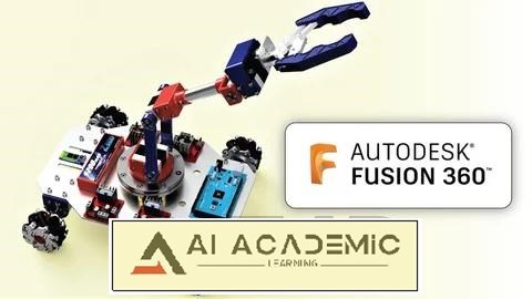 آموزش Fusion 360 - طراحی ربات