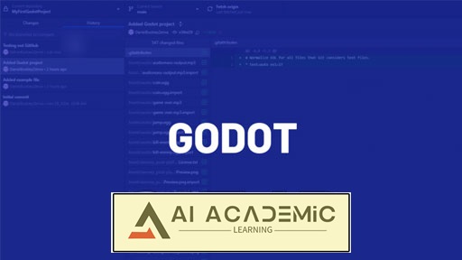 مهارت‌های کنترل نسخه با Git و GitHub برای Godot