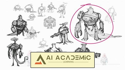 طراحی کاراکتر دو بعدی و سه بعدی در فتوشاپ و بلندر