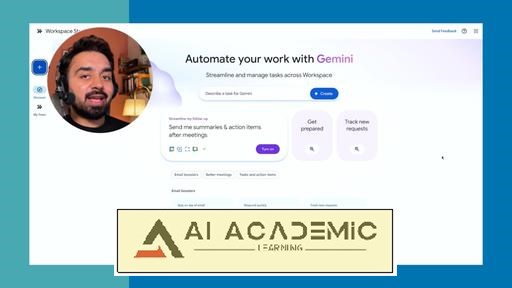 کاربرد عملی هوش مصنوعی - ساخت گردش‌کارهای خودکار در Google Workspace Studio