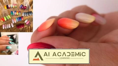 ناخن گرادیان برای مبتدی‌ها