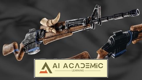 راهنمای ساخت یک تفنگ سفارشی: از مدلسازی تا رندرینگ