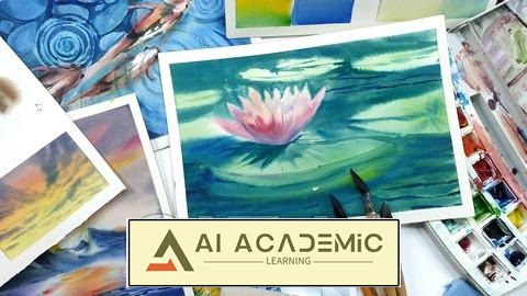 چگونه آبرنگ را درک کنیم و با آن نقاشی کنیم؟