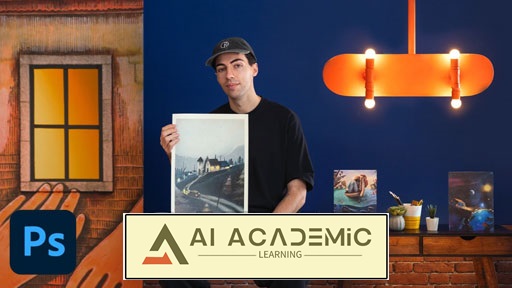 مکان های خیالی: بکشید، نقاشی کنید و در فتوشاپ دیجیتالی کنید