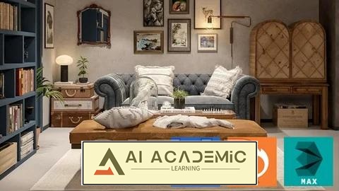 نورپردازی داخلی: Corona و Vray، از صفر تا پیشرفته