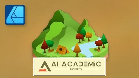 طراحی ایزومتریک در Affinity Designer