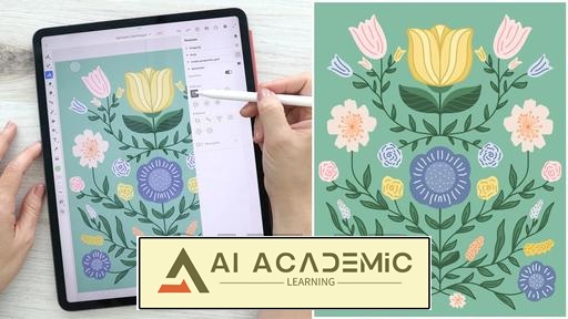 ابزارهای تقارن در Adobe Fresco