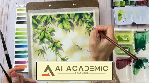 خطای ادراکی عمیق: چگونه با آبرنگ سایه‌هایی واقع‌گرایانه ایجاد کنیم؟