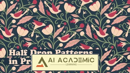 الگوهای Half-Drop در Procreate: عناصر پیچیده و اکشن‌های سفارشی