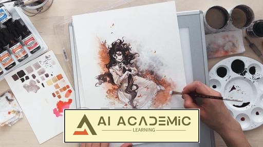تصویرسازی کاراکتر - ایجاد یک کاراکتر با فتوشاپ و آبرنگ