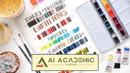 تئوری رنگ مدرن - تسلط به ترکیب رنگ برای آبرنگ