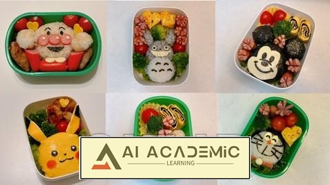 غذاهای ژاپنی: آموزش پخت بنتو با تم 6 شخصیت محبوب