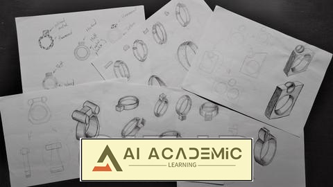 طراحی جواهرات - چگونه انگشترها را بکشیم؟