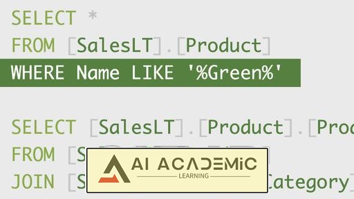 یادگیری کوئری نویسی Azure SQL