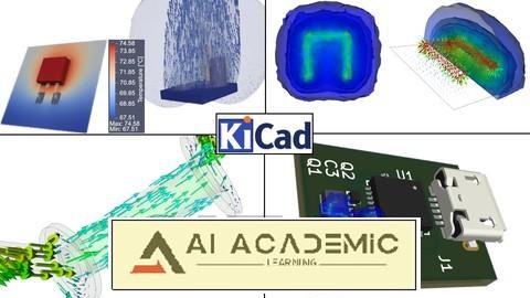 تحلیل المان محدود (FEM) در KiCad با استفاده از ابزارهای نرم‌افزاری رایگان