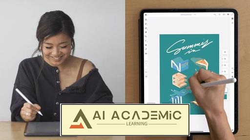 تایپوگرافی تصویرسازی دیجیتال - بازی با Adobe Fresco
