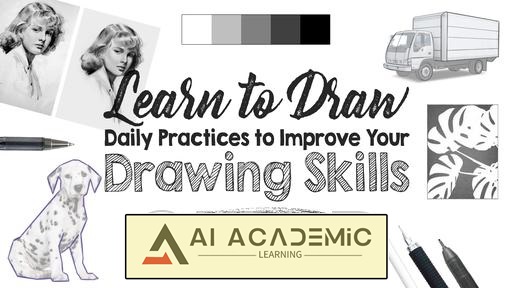 یادگیری نقاشی: تمرین‌های روزانه برای بهبود مهارت‌های نقاشی