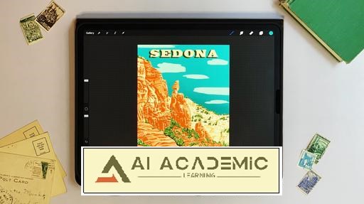 آموزش Procreate برای مبتدیان: ایجاد عمق با لایه‌ها