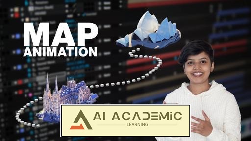 چگونه یک انیمیشن نقشه سینمایی با Google Earth Studio و Adobe After Effects ایجاد کنیم؟