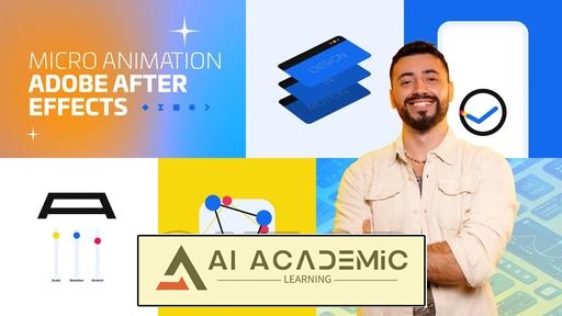 انیمیشن خرد در Adobe After Effects: گرافیک حرکتی برای اپلیکیشن‌ها و وب‌سایت‌ها
