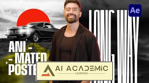 پوستر متحرک در ادوبی افترافکت