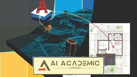 اتوکد - طراحی دوبعدی و سه‌بعدی CAD - یادگیری آسان - AulaGEO