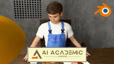 یادگیری انیمیشن کاراکتر سه بعدی در بلندر - ساخت یک فیلم کوتاه