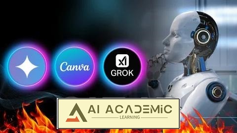 یادگیری طراحی گرافیک با استفاده از هوش مصنوعی، Canva ،Gemini و Grok Imagine
