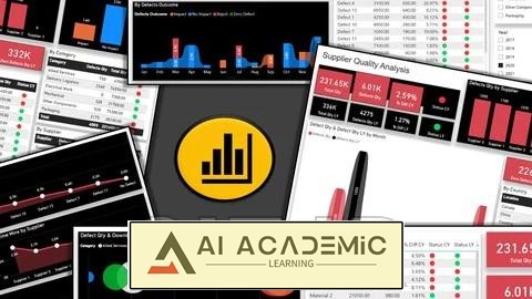 تسلط به مایکروسافت پاور بی آی - بیش از 72 ساعت محتوای سطح حرفه‌ای