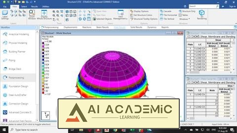 یادگیری STAAD Pro Connect Edition از ابتدا